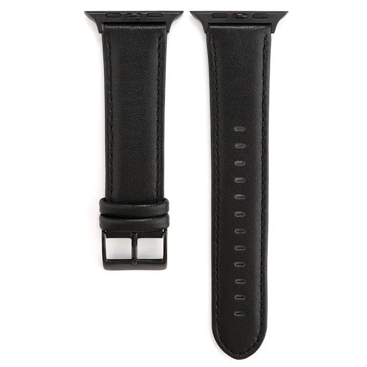 オイルワックスクレイジーホーステクスチャ本革ストラップ、Apple Watch Series対応、Apple Watch Series 5対応