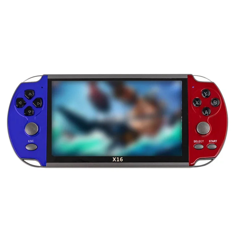 X16 6.5インチスクリーン クラシック携帯型ゲーム機 8GBメモリー付き、X16 8GB 6.5インチ