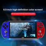 X16 6.5インチスクリーン クラシック携帯型ゲーム機 8GBメモリー付き、X16 8GB 6.5インチ