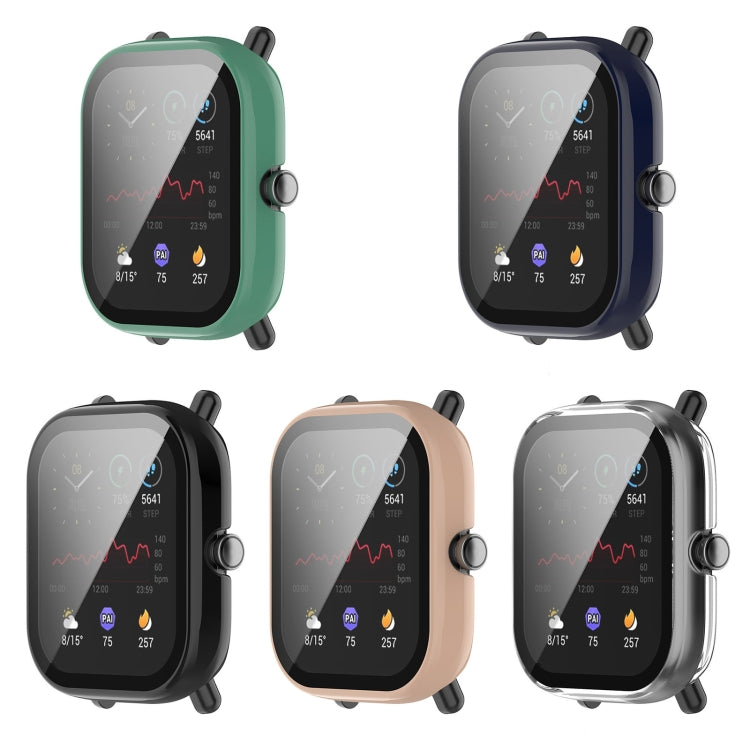 PC + Tempered Glass Watch Protective Case, For Amazfit GTS 2 mini
