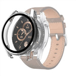PC + Tempered Glass Watch Protective Case, For Huawei Watch GT 3 42mm, For Huawei Watch GT 3 46mm