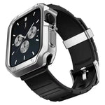 シリコンウォッチバンド＋ウォッチケースセット、Apple Watchシリーズ9 / 8 / 7 41mm用、Apple Watchシリーズ9 / 8 / 7 45mm用