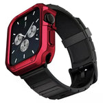 シリコンウォッチバンド＋ウォッチケースセット、Apple Watchシリーズ9 / 8 / 7 41mm用、Apple Watchシリーズ9 / 8 / 7 45mm用