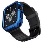 シリコンウォッチバンド＋ウォッチケースセット、Apple Watchシリーズ9 / 8 / 7 41mm用、Apple Watchシリーズ9 / 8 / 7 45mm用