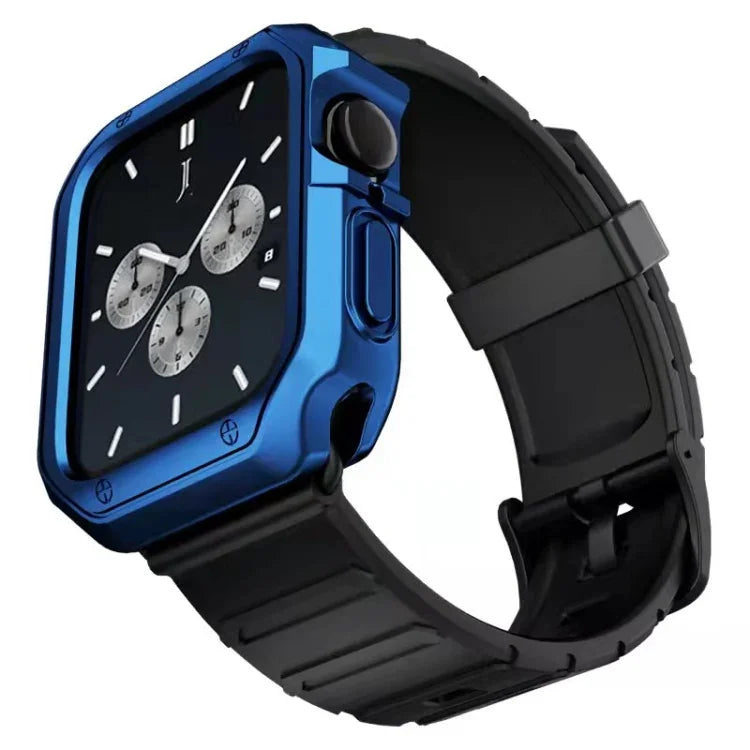 シリコンウォッチバンド＋ウォッチケースセット、Apple Watchシリーズ9 / 8 / 7 41mm用、Apple Watchシリーズ9 / 8 / 7 45mm用