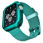 シリコンウォッチバンド＋ウォッチケースセット、Apple Watchシリーズ9 / 8 / 7 41mm用、Apple Watchシリーズ9 / 8 / 7 45mm用