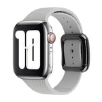 ブラックバックルシリコンウォッチバンド、Apple Watch Series 7 41mm / 6&SE&5&4 40mm / 3&2&1 38mm用