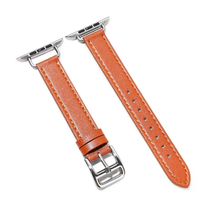 Apple Watchシリーズ用14mmカウハイドレザーストラップバンド、7 41mm/6&SE&5&4 40mm/3&2&1 38mm、7 45mm/6&SE&5&4 44mm/3&2&1 42mm