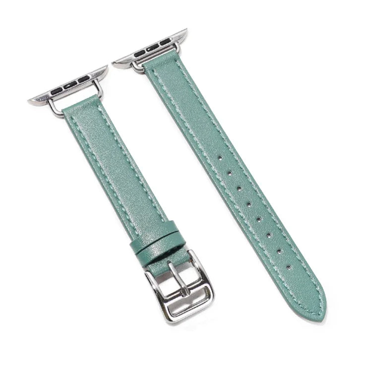Apple Watchシリーズ用14mmカウハイドレザーストラップバンド、7 41mm/6&SE&5&4 40mm/3&2&1 38mm、7 45mm/6&SE&5&4 44mm/3&2&1 42mm