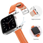 Apple Watchシリーズ用14mmカウハイドレザーストラップバンド、7 41mm/6&SE&5&4 40mm/3&2&1 38mm、7 45mm/6&SE&5&4 44mm/3&2&1 42mm