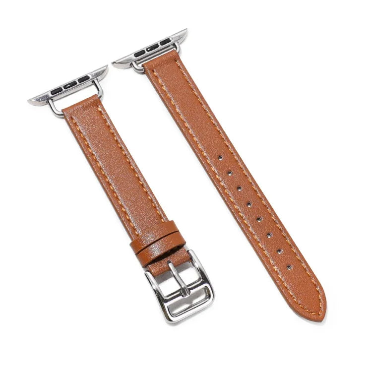 Apple Watchシリーズ用14mmカウハイドレザーストラップバンド、7 41mm/6&SE&5&4 40mm/3&2&1 38mm、7 45mm/6&SE&5&4 44mm/3&2&1 42mm