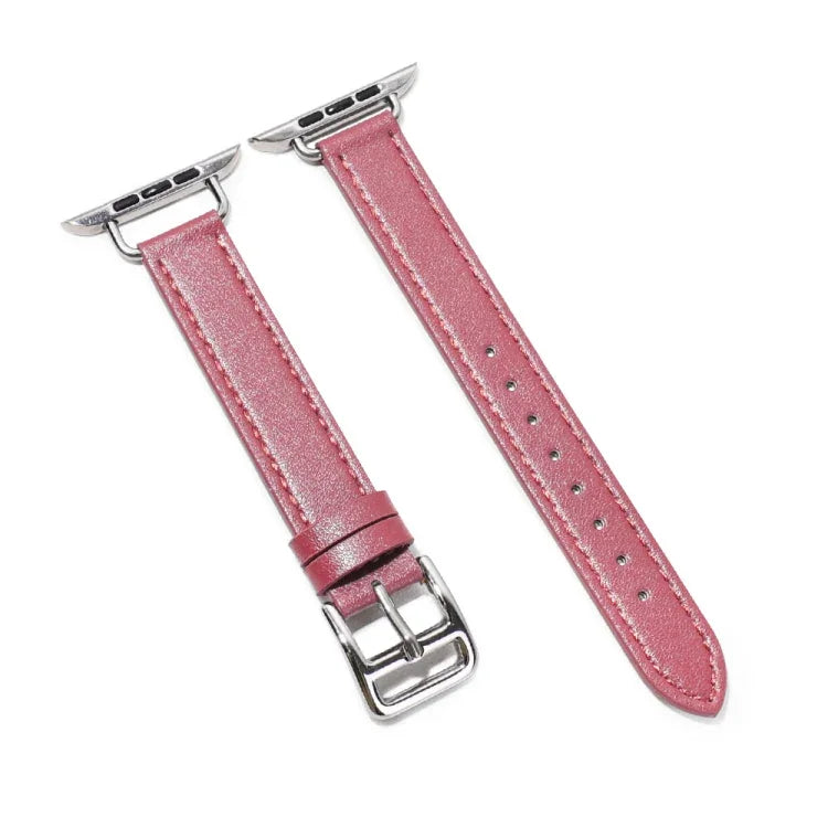 Apple Watchシリーズ用14mmカウハイドレザーストラップバンド、7 41mm/6&SE&5&4 40mm/3&2&1 38mm、7 45mm/6&SE&5&4 44mm/3&2&1 42mm