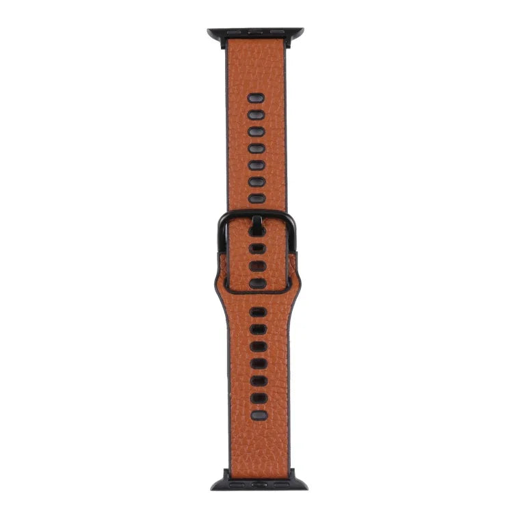 Apple Watchシリーズ用ライチTPUウォッチバンド、7 41mm / 6&SE&5&4 40mm / 3&2&1 38mm、7 45mm / 6&SE&5&4 44mm / 3&2&1 42mm