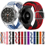 ナイロン編み伸縮性ウォッチバンド、Samsung Galaxy Gear S3用、Samsung Galaxy Watch4 40mm / 44mm用