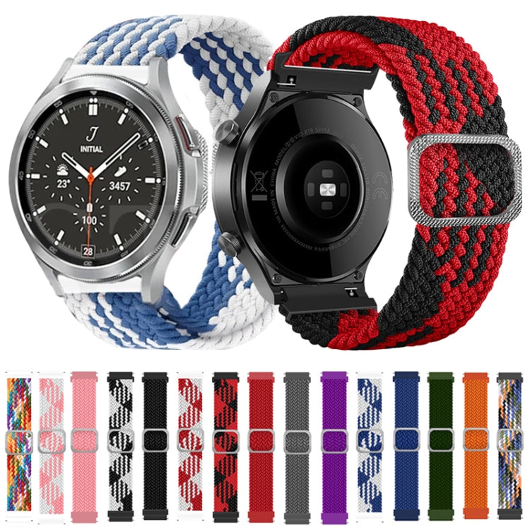 ナイロン編み伸縮性ウォッチバンド、Samsung Galaxy Gear S3用、Samsung Galaxy Watch4 40mm / 44mm用