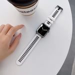 Apple Watch シリーズ用シリコンウォッチバンド、7 41mm / 6&SE&5&4 40mm / 3&2&1 38mm、7 45mm / 6&SE&5&4 44mm / 3&2&1 42mm