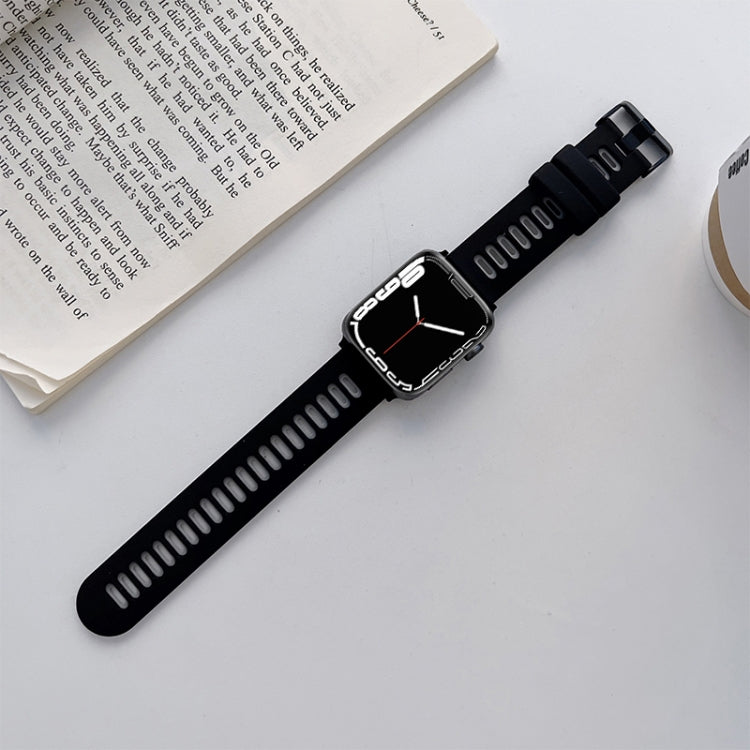 Apple Watch シリーズ用シリコンウォッチバンド、7 41mm / 6&SE&5&4 40mm / 3&2&1 38mm、7 45mm / 6&SE&5&4 44mm / 3&2&1 42mm