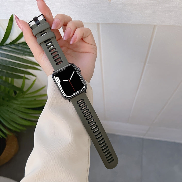 Apple Watch シリーズ用シリコンウォッチバンド、7 41mm / 6&SE&5&4 40mm / 3&2&1 38mm、7 45mm / 6&SE&5&4 44mm / 3&2&1 42mm