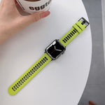 Apple Watch シリーズ用シリコンウォッチバンド、7 41mm / 6&SE&5&4 40mm / 3&2&1 38mm、7 45mm / 6&SE&5&4 44mm / 3&2&1 42mm