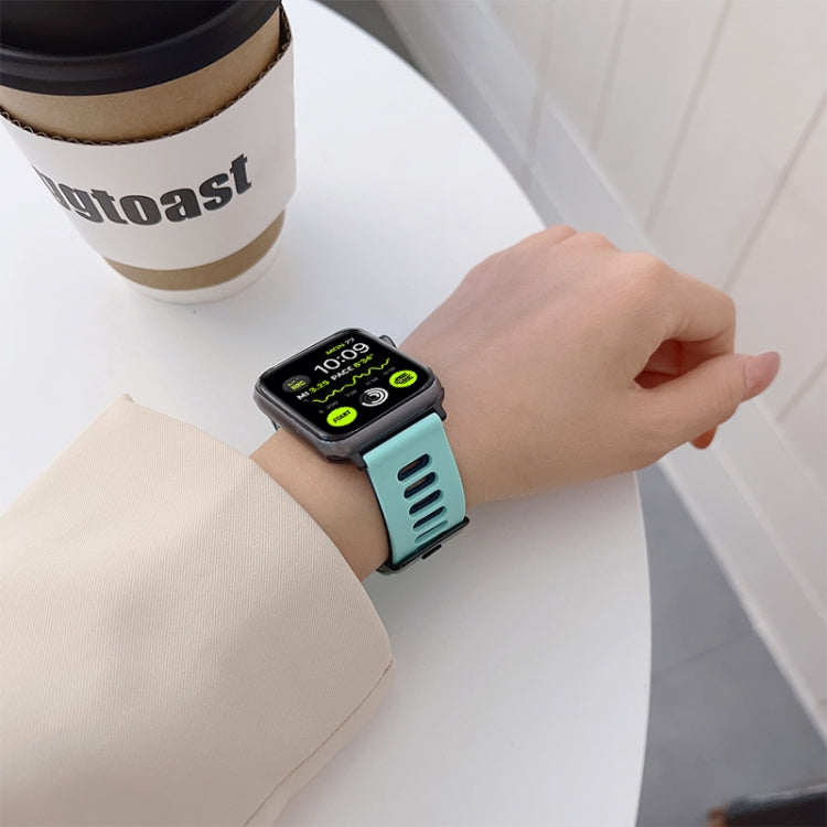 Apple Watch シリーズ用シリコンウォッチバンド、7 41mm / 6&SE&5&4 40mm / 3&2&1 38mm、7 45mm / 6&SE&5&4 44mm / 3&2&1 42mm