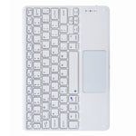 H-102C タッチBluetoothキーボードレザーケース 背面三つ折りホルダー付き iPad 10.2 2020 & 2019 / Pro 10.5インチ用