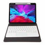 H-102C タッチBluetoothキーボードレザーケース 背面三つ折りホルダー付き iPad 10.2 2020 & 2019 / Pro 10.5インチ用