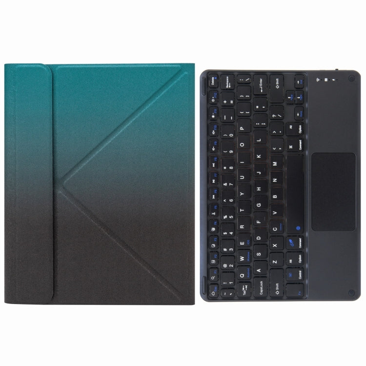 H-102C タッチBluetoothキーボードレザーケース 背面三つ折りホルダー付き iPad 10.2 2020 & 2019 / Pro 10.5インチ用