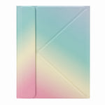 H-102CS タッチバックライト Bluetoothキーボードレザーケース 後部三つ折りホルダー付き、iPad 10.2 2020 & 2019 / Pro 10.5インチ用