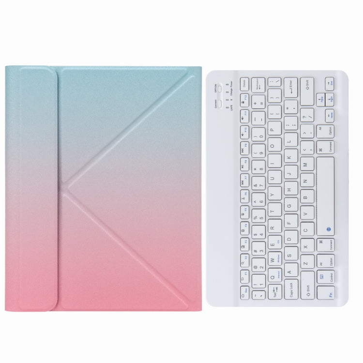 H-102 Bluetoothキーボードレザーケース 後部三つ折りホルダー付き、iPad 10.2 2020 & 2019 / Pro 10.5インチ用、iPad 9.7 2018 & 2017用、iPad Pro 11インチ 2021 & 2020 & 2018 / Air 2020 10.9用