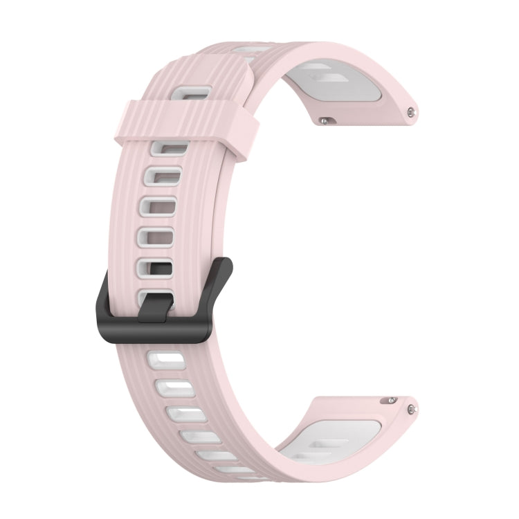 Two-color Stripe Silicone Watchband, For Amazfit GTR 3/GTR 3 Pro/GTR 2, For Huawei Watch GT3 46mm