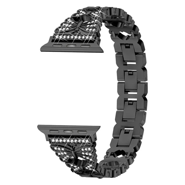 アップルウォッチシリーズ用ステンレススチールウォッチバンド, 7 41mm / 6&SE&5&4 40mm / 3&2&1 38mm, 7 45mm / 6&SE&5&4 44mm / 3&2&1 42mm