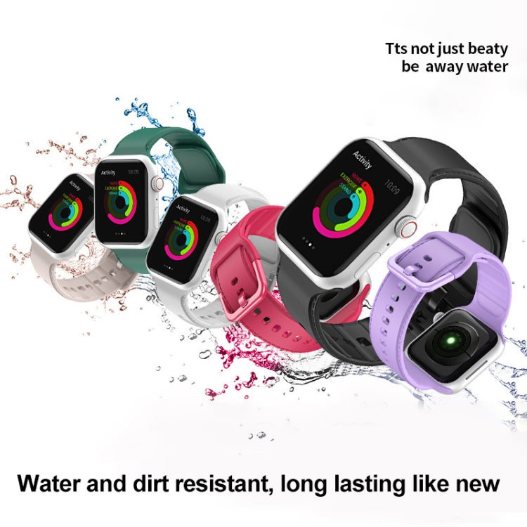Apple Watch Series用シリコンウォッチバンド、7 45mm / 6&SE&5&4 44mm / 3&2&1 42mm対応