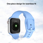 Apple Watch Series用シリコンウォッチバンド、7 45mm / 6&SE&5&4 44mm / 3&2&1 42mm対応