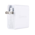 A3 PD 18W USB-C / Type-C + QC3.0 USB + デュアルUSBインターフェース トラベルチャージャー、USプラグ、EUプラグ、UKプラグ