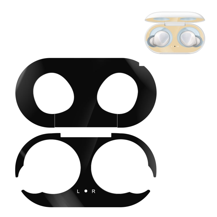 Galaxy Buds 用 ワイヤレス Bluetooth イヤホン メタル保護ステッカー