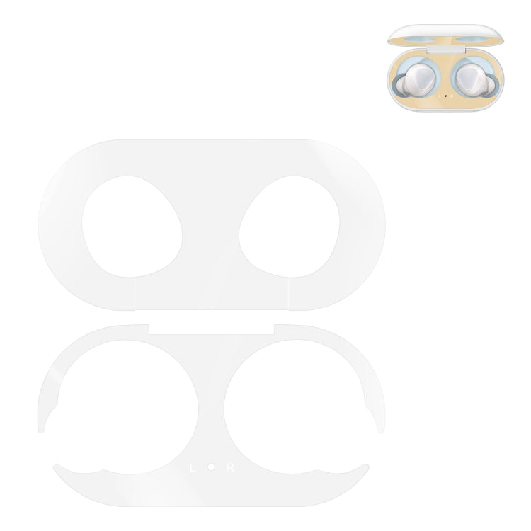 Galaxy Buds 用 ワイヤレス Bluetooth イヤホン メタル保護ステッカー