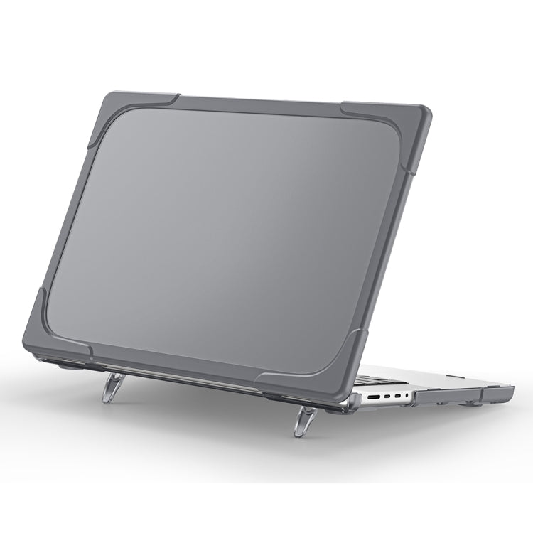 TPU + PC二色ノートパソコン保護ケース、MacBook Pro 14.2インチ A2442 2021用