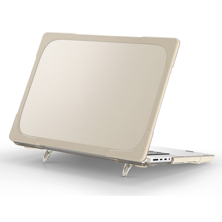 TPU + PC二色ノートパソコン保護ケース、MacBook Pro 14.2インチ A2442 2021用