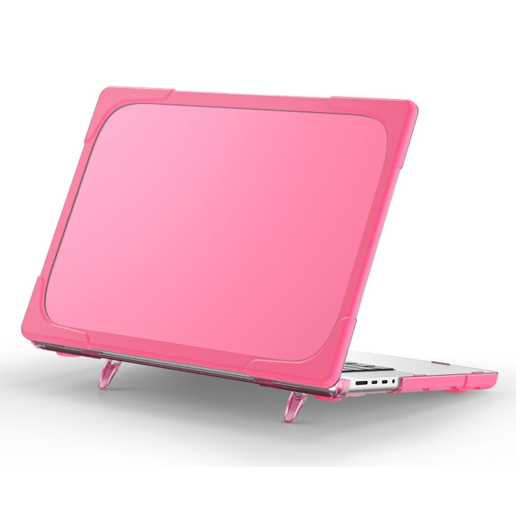 TPU + PC二色ノートパソコン保護ケース、MacBook Pro 14.2インチ A2442 2021用