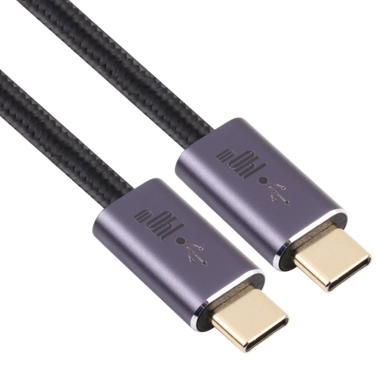 140W USB 2.0 USB-C / Type-C オス to USB-C / Type-C オス 編組データケーブル、1m、1.5m、2m