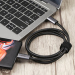 20Gbps USB 3.2 USB-C / Type-C オス to USB-C / Type-C オス 編組データケーブル、0.5m、1m、1.5m、2m、3m