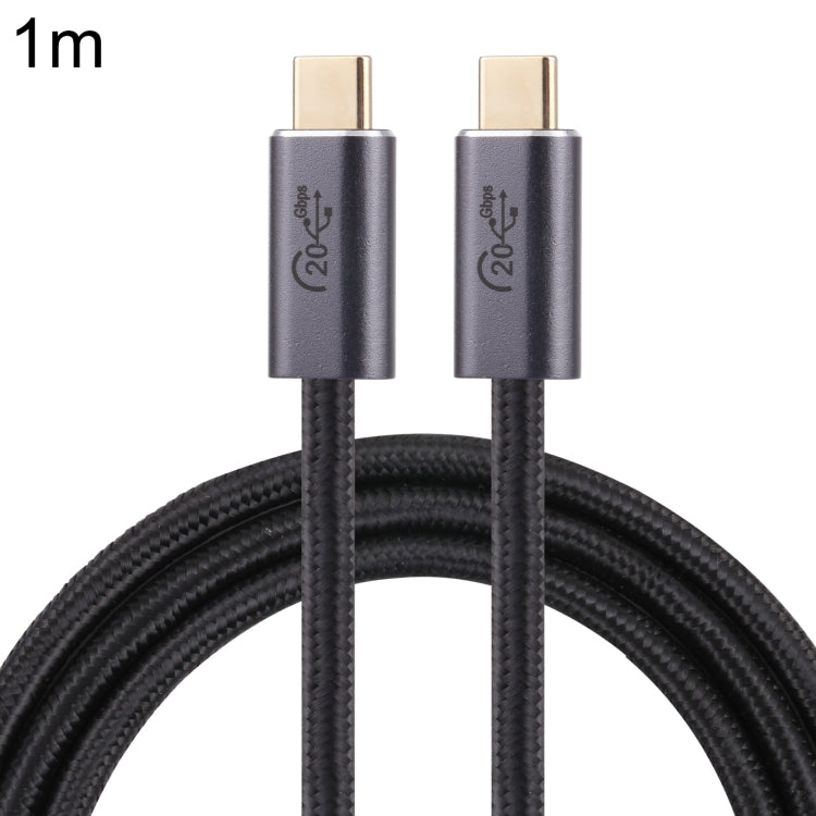 20Gbps USB 3.2 USB-C / Type-C オス to USB-C / Type-C オス 編組データケーブル、0.5m、1m、1.5m、2m、3m