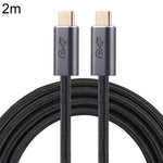 20Gbps USB 3.2 USB-C / Type-C オス to USB-C / Type-C オス 編組データケーブル、0.5m、1m、1.5m、2m、3m