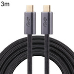 20Gbps USB 3.2 USB-C / Type-C オス to USB-C / Type-C オス 編組データケーブル、0.5m、1m、1.5m、2m、3m