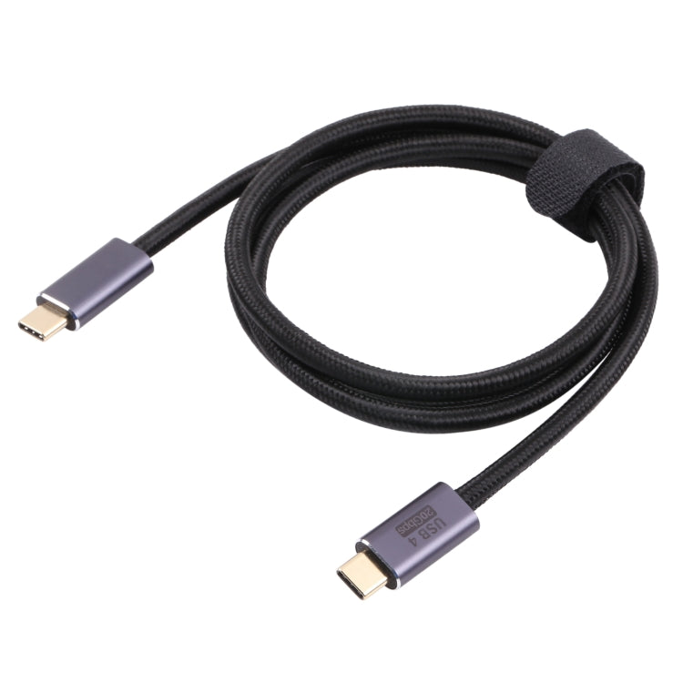 20Gbps USB 4 USB-C / Type-C オス to USB-C / Type-C オス 編組データケーブル、0.5m、1m、1.5m、2m、3m
