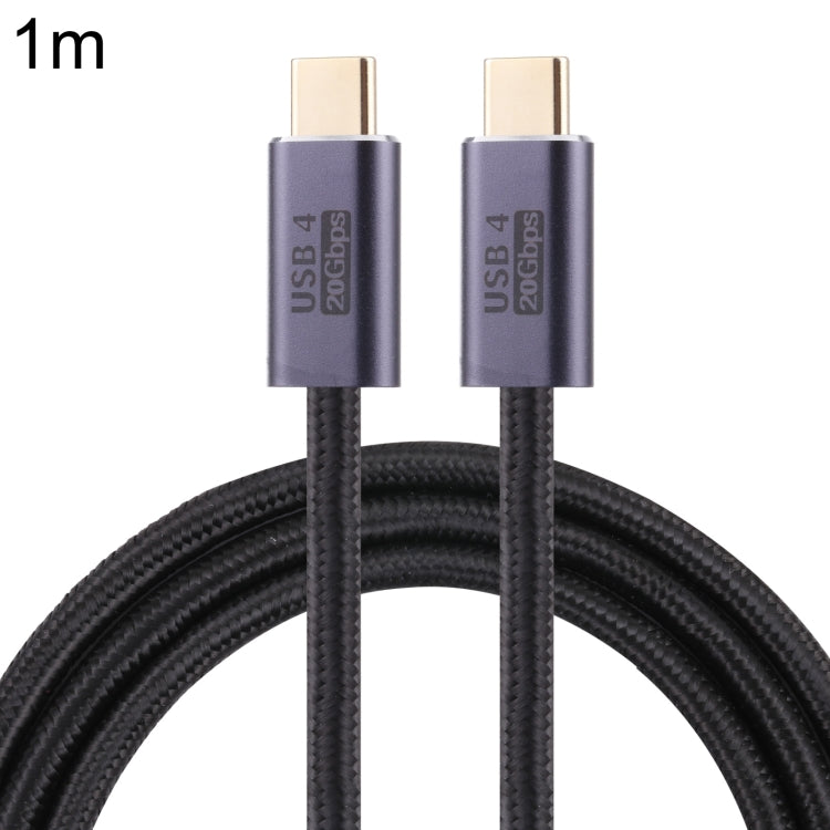 20Gbps USB 4 USB-C / Type-C オス to USB-C / Type-C オス 編組データケーブル、0.5m、1m、1.5m、2m、3m