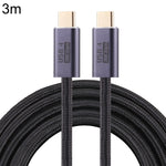 20Gbps USB 4 USB-C / Type-C オス to USB-C / Type-C オス 編組データケーブル、0.5m、1m、1.5m、2m、3m