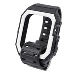 ツートン一体型ウォッチバンド、Apple Watchシリーズ用、7 41mm / 6&SE&5&4 40mm / 3&2&1 38mm、7 45mm / 6&SE&5&4 44mm / 3&2&1 42mm