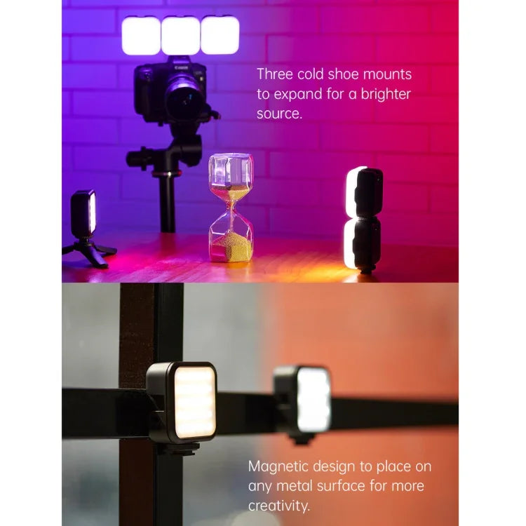 Godox LED-6BI LEDビデオ撮影用ライト、LED-6BI