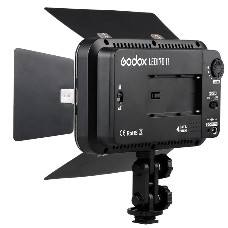 Godox LED170II LEDビデオ撮影用ライト、LED170II